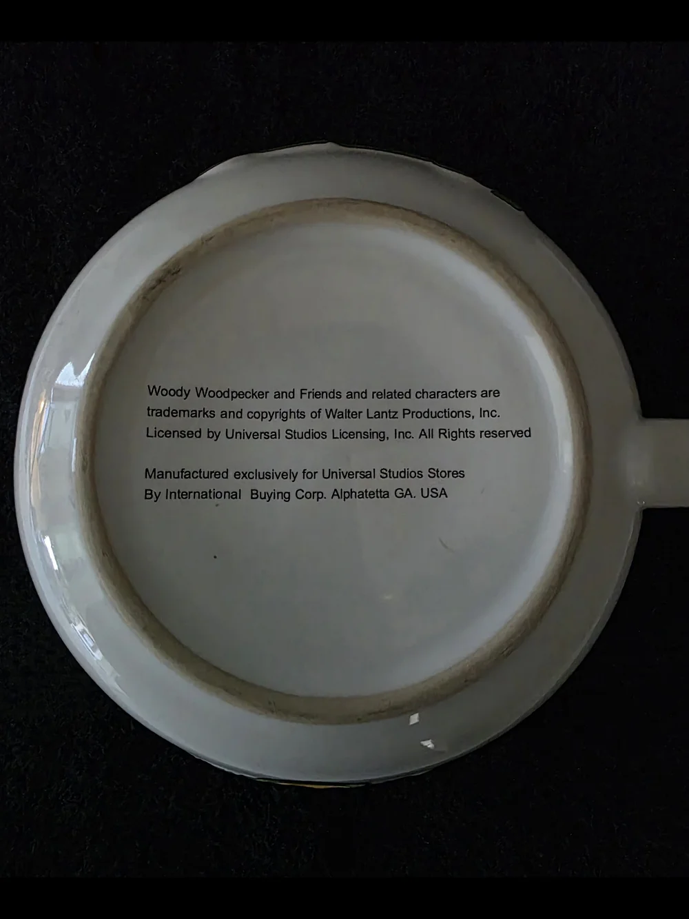Woody Woodpecker Cereal Bowl With Handle